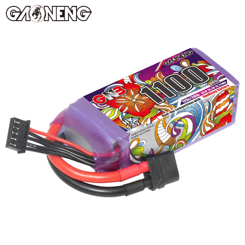 Аккумулятор LiPo GAONENG GNB LiHV 1100mAh 4S 15.2V 120C XT60 фото 4