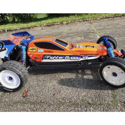 Колеса в сборе (2шт) Louise RC ПЕРЕДНИЕ E-ROCKET SOFT для автомоделей багги 1/10 масштаба, белые диски, HEX: 12мм фото 3