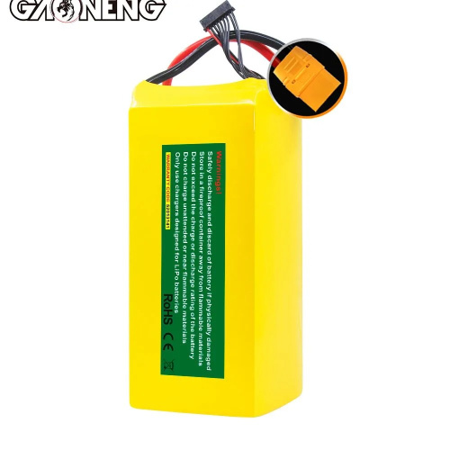 Аккумулятор Li-po Gaoneng GNB Semi Solid State Li-ion Battery 310WH/kg 30000mah 8S1P 29.6V 5C 888WH 80*90*210mm XT90 фото 4