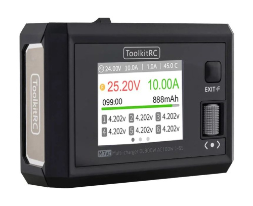 Зарядное устройство (З/У) ToolkitRC M7AC для RC-FPV (Оригинал)