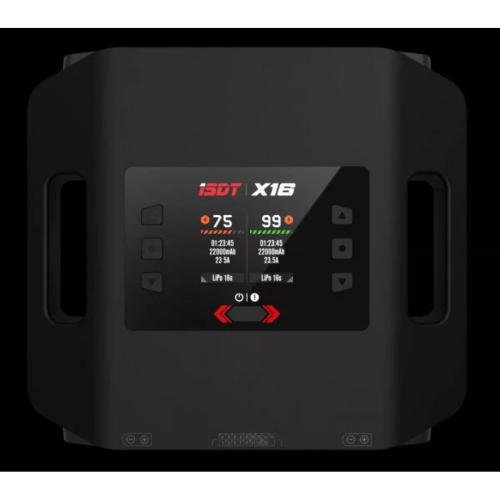 Двухканальное зарядное устройство ISDT X16 2200Вт (LiFe/LiPo/LiHv/ULiHv (2–16S)) фото 3