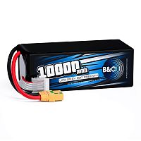 Аккумулятор Li-po B&C 10000 MAH 29.6V (8s) 90C, XT90S, Soft case (Для дронов)