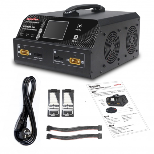 Зарядное устройство Ultra Power UP2800-14S для аккумуляторов 6-14S LiPo/LiHV фото 6