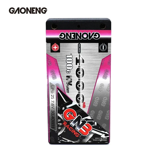 Аккумулятор Li-po Gaoneng GNB 4000MAH 7.6V 2S1P 100C HV 18.5x47x93mm фото 3