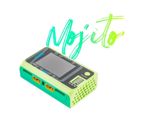 Зарядное устройство (З/У) ToolkitRC M6D для RC-FPV Мохито-зеленый цвет (Оригинал) фото 2