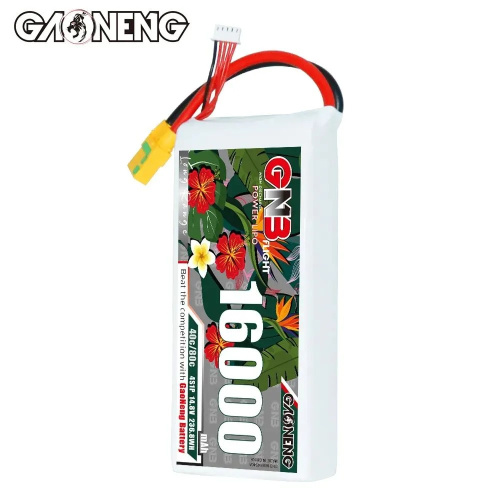 Аккумулятор Li-po Gaoneng GNB 16000mah 4S1P 14.8V 40C 42x80x183mm фото 2