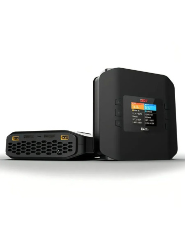 Зарядное устройство ISDT K4 Lipo 1-8S AC 400 Вт DC 600Wx2 для RC-FPV