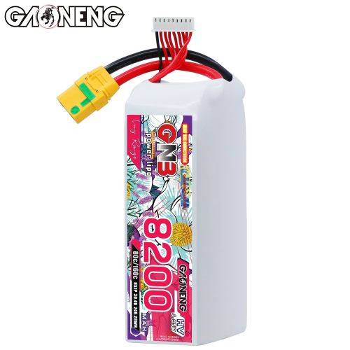 Аккумулятор LiPo GAONENG GNB 8200mAh HV 8S 30.4V 80C XT90S фото 3