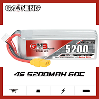 Аккумулятор LiPo GAONENG GNB 5200mAh 4S1P 14.8V 60C 139х44х38mm XT90S