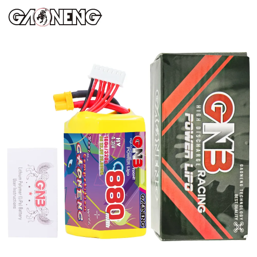 Аккумулятор LiPo GAONENG GNB LiHV 880mAh 6S 22.8V 160C XT30 фото 6