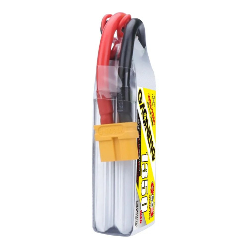 Аккумулятор Li-po Gaoneng GNB 1350mah 2S1P 7.4V 100C 16x34x70mm фото 3