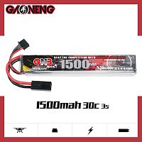 Аккумулятор для страйкбола Li-po Gaoneng GNB 1500MAH 3S1P 11.1V 30C 19x21x130mm Mini Tamiya