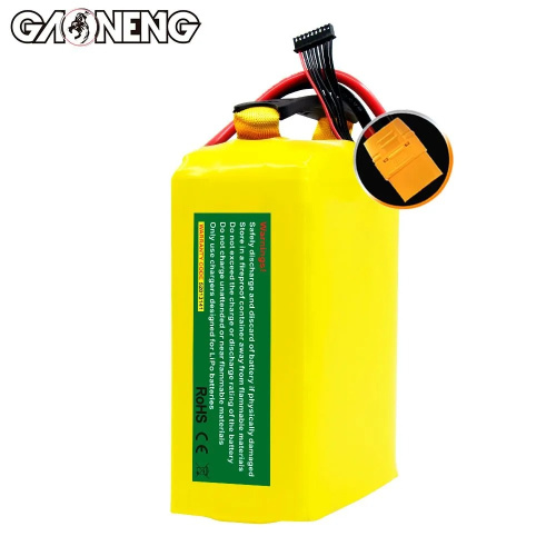 Аккумулятор Li-po Gaoneng GNB Semi Solid State Li-ion Battery 310WH/kg 46000mah 8S2P 29.6V 5C 1361.6WH 158*78*202mm XT90 фото 4