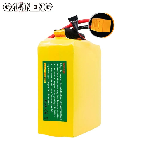 Аккумулятор Li-po Gaoneng GNB Semi Solid State Li-ion Battery 310WH/kg 60000mah 8S2P 29.6V 5C 1776WH 157*90*217mm XT90 фото 4