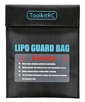 Огнеупорная сумка для зарядки и хранения литий-полимерных аккумуляторов (размер S) Toolkitrc