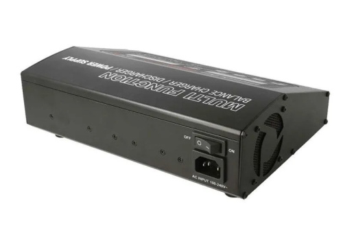 Двухканальное зарядное устройство для аккумуляторов SkyRC D400 (220V, 400W, C:20A, D:5A) фото 3