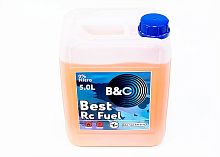 Топливо для р/у моделей (нитро) B&C авиа 0%, 5 литров
