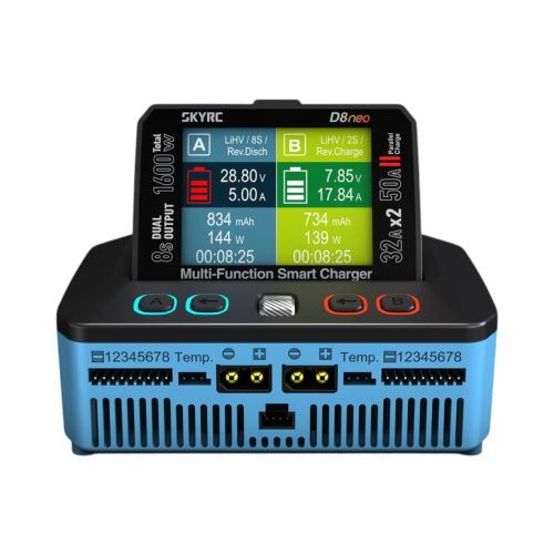 Зарядное устройство SKYRC D8neo (1-8S LiPo/LiHv/LiFe) фото 4