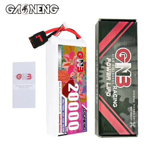 Аккумулятор Li-po Gaoneng GNB 20000mah 4S1P 14.8V 70C 46x90x213mm фото 6
