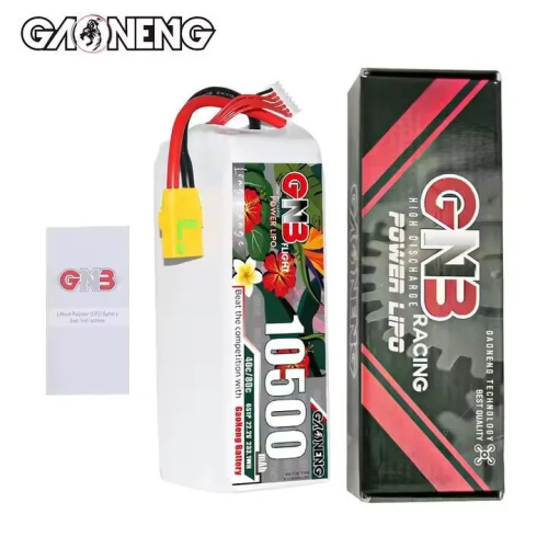 Аккумулятор Li-po Gaoneng GNB 10500mah 6S1P 22.2V 40C 67x55x182mm XT60 фото 4