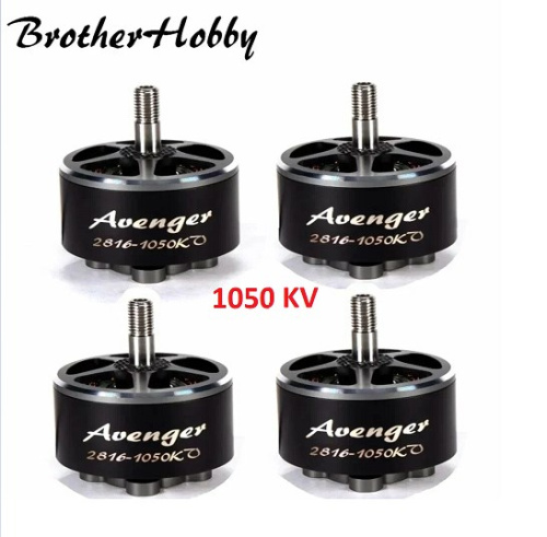 BrotherHobby Avenger 2816 1050kv мотор/двигатель для дрона, для FPV квадрокоптера (4шт)