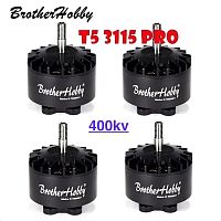 BrotherHobby Tornado T5 3115 Pro 400kv мотор/двигатель для дрона, для FPV квадрокоптера (4шт)