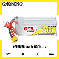 Аккумулятор Li-po Gaoneng GNB 2800mah 6S1P 22.2V 100C 55*34*111mm XT60