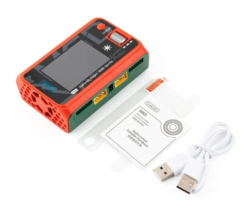 Зарядное устройство (З/У) ToolkitRC M6D для RC-FPV Эксклюзивная версия XMas цвет (Оригинал) фото 6