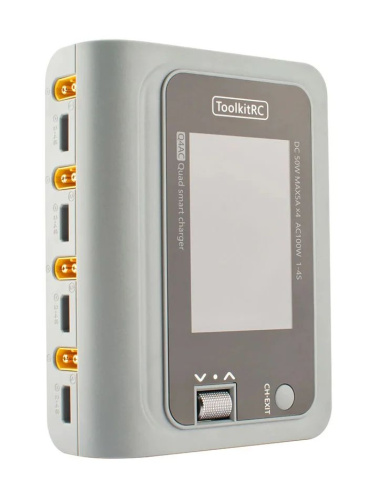 Зарядное устройство ToolkitRC Q4AC для RC-FPV (Оригинал)