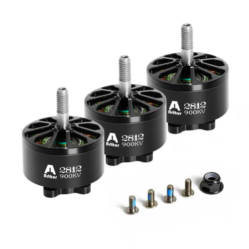 Бесколлекторный мотор Flash Hobby A2812 900 KV ARTHUR для FPV квадрокоптеров (1шт) фото 3