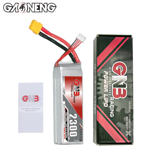 Аккумулятор LiPo GAONENG GNB 2300mAh 3S1P 11.1V 60C 107х34х25mm XT60 фото 5
