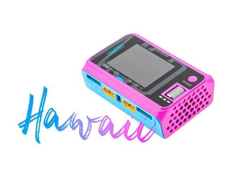 Зарядное устройство (З/У) ToolkitRC M6D для RC-FPV Гавайско-розовый цвет (Оригинал) фото 2