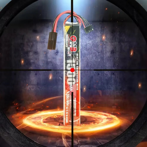 Аккумулятор для страйкбола Li-po Gaoneng GNB 1500MAH 3S1P 11.1V 30C 19x21x130mm Mini Tamiya фото 5