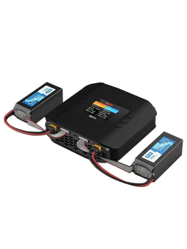 Зарядное устройство ISDT K4 Lipo 1-8S AC 400 Вт DC 600Wx2 для RC-FPV фото 5