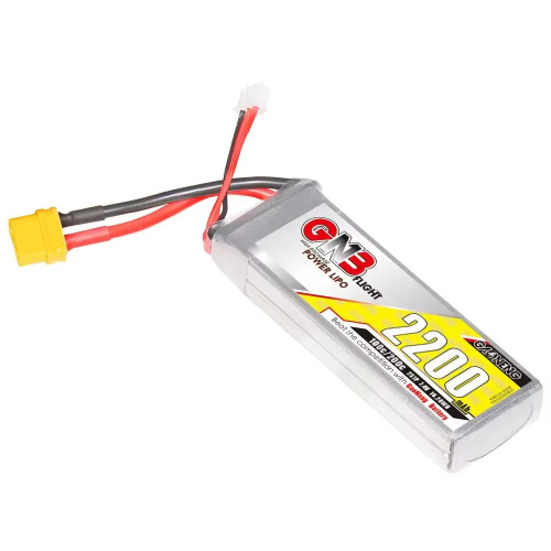 Аккумулятор Li-po Gaoneng GNB 2200mah 2S1P 7.4V 100C 17x34x104mm XT60 фото 3