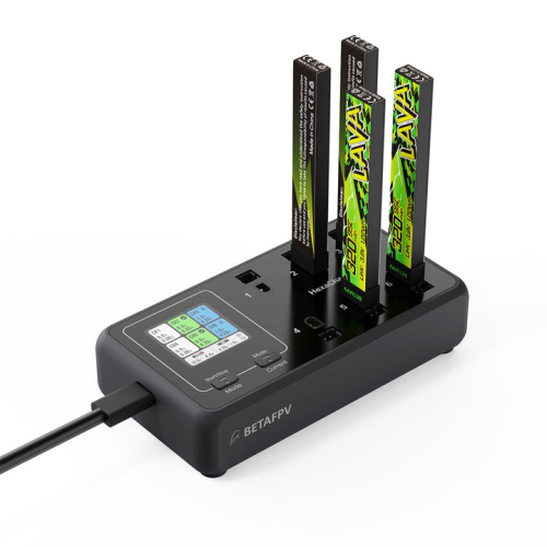 Зарядное устройство BETAFPV HexaCharger для 1S Lipo/LiHV аккумуляторов фото 2