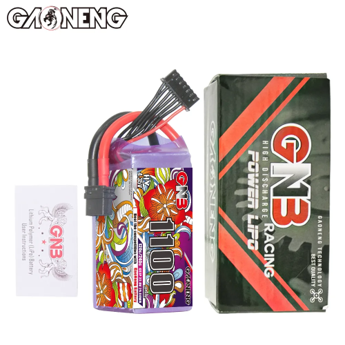 Аккумулятор LiPo GAONENG GNB LiHV 1100mAh 6S 22.8V 120C XT60 фото 6