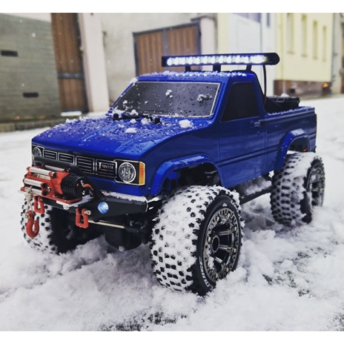 Колеса в сборе (2шт) Louise RC ЗАДНИЕ E-UPHILL SOFT для автомоделей багги 1/10 масштаба, белые диски, HEX: 12мм фото 3