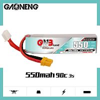 Аккумулятор Li-po Gaoneng GNB 550mah 3S1P 11.1V 90C 18x18x72mm LONG TYPE