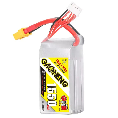 Аккумулятор Li-po Gaoneng GNB 1550mah 4S1P 14.8V 100C 35x34x73mm XT60 фото 3