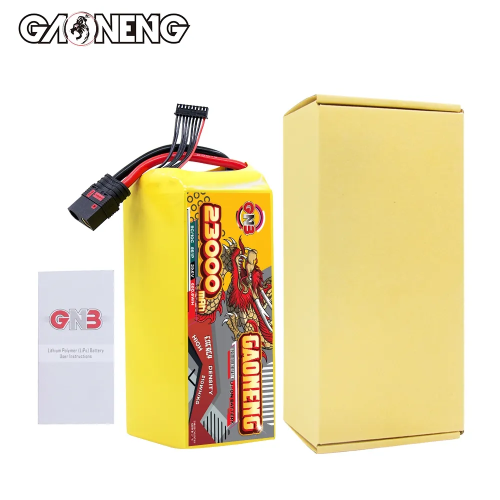 Аккумулятор GAONENG GNB 23000mah 8S 29.6V 5C QS8 Semi Solid State Li-ion Battery 310WH/kg фото 5