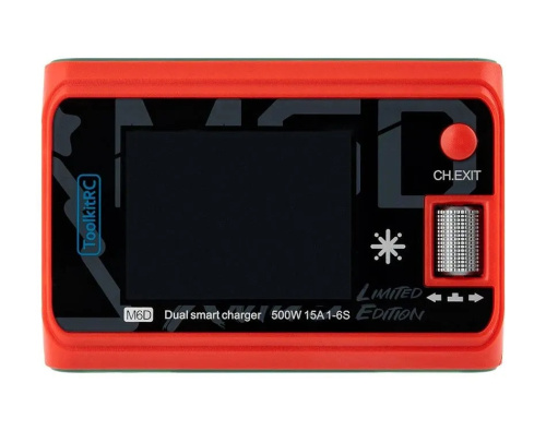 Зарядное устройство (З/У) ToolkitRC M6D для RC-FPV Эксклюзивная версия XMas цвет (Оригинал) фото 3