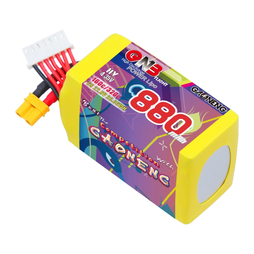 Аккумулятор LiPo GAONENG GNB LiHV 880mAh 6S 22.8V 160C XT30 фото 5