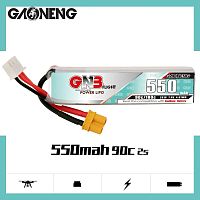 Аккумулятор Li-po Gaoneng GNB 550mah 2S1P 7.4V 90C 12x18x69mm