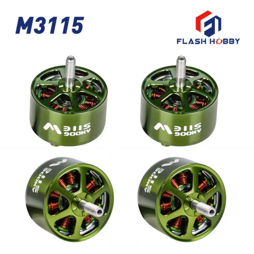 Бесколлекторный мотор Flash Hobby M3115 900 KV MARS для FPV квадрокоптеров (4шт)