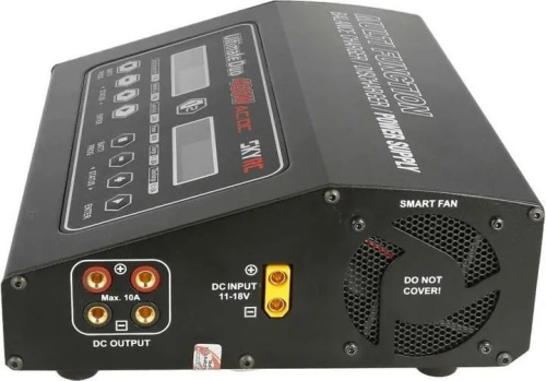 Двухканальное зарядное устройство для аккумуляторов SkyRC D400 (220V, 400W, C:20A, D:5A) фото 2