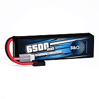 Аккумулятор Li-po B&C 6500 MAH 11.1V (3s) 90C, TRX, Soft case