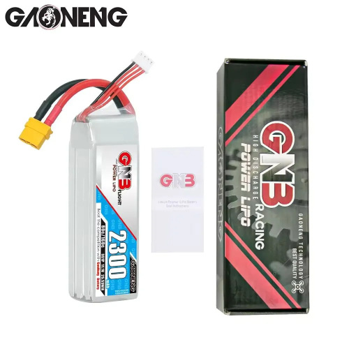 Аккумулятор Li-po Gaoneng GNB 2300mah 3S1P 11.1V 80C 27x34x107mm XT60 фото 5