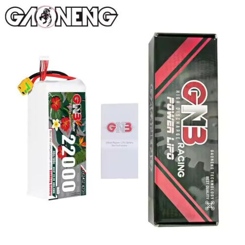 Аккумулятор Li-po Gaoneng GNB 22000mah 6S1P 22.2V 40C 65x90x216mm фото 4