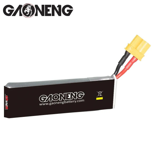 Аккумулятор Li-po Gaoneng GNB 450mah 1S1P 3.7V 80C 6x17x59mm фото 3